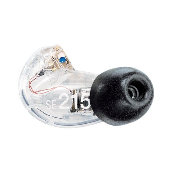 Auricular Shure SE215 Izquierdo Transparente - Sin Cable/Clip