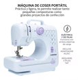 thumbnail image 2 of Maquina De Coser Portatil Electrica Mas Kit Costura Y Pedal Color Blanco SelectShop, 2 of 4