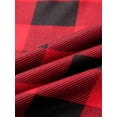thumbnail image 4 of Qarigey Pijamas navideños a juego para la familia, ropa de dormir a cuadros, ropa de dormir de manga larga para vacaciones de Navidad, ropa de casa Pijama Bebé 3-6M, 4 of 6
