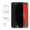 thumbnail image 2 of Pantalla A-MIND para iPhone 8/SE 4,7" LCD negro, 2 of 7