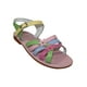 thumbnail image 1 of SANDALIAS CASUALES KINDER MUJER MULTIPASTEL PIEL TERNERA 6036, 1 of 3