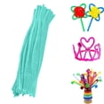 thumbnail image 3 of Juego de 100 limpiapipas de colores caramelo para manualidades y decoraciones., 3 of 5