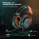 thumbnail image 2 of Audífonos para juegos FIFINE con micrófono- Sonido envolvente 7.1- USB- PS4/PS5- EQ Mode- RGB- Suaves- AmpliGame H6, 2 of 3