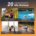 thumbnail image 2 of MERACH Escalera Paso a Paso para Escalador Vertical Plegable Compacto en Casa - Paso a Paso de Entrenamiento de Cuerpo Completo, Equipo de Ejercicio Cardiovascular para Gimnasio en Casa, 2 of 8