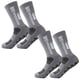 thumbnail image 2 of Medias Deportivas SpotGrey 2Pares Gris 6-12.5US TapeDesign Calcetines Tubo Medio Algodón., 2 of 2