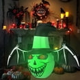 thumbnail image 4 of Decoraciones de Halloween, adornos de Halloween, regalos de Halloween, muñecos inflables de Halloween, luces LED inflables que cambian de color con control remoto, bolas de calabaza, decoración de jar, 4 of 6