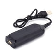 thumbnail image 1 of M Buder Hub USB 2.0 de 4 Puertos Divisor Múltiple de Alta Velocidad para Computadora PC y Laptop, Accesorios Electrónicos Plug and Play, Negro (20 cm / 7.87 inches), 1 of 5