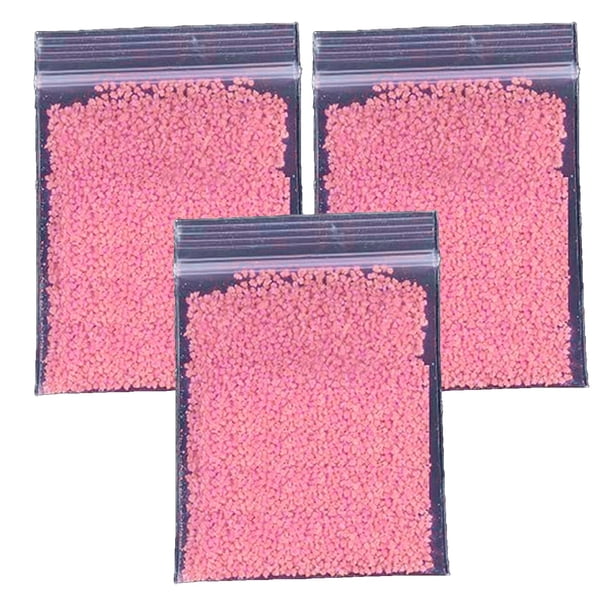 Arena Luminiscente LumaSandPink 3Pzas Rosa Absorción 20-30 min. Duración 2 Hrs. Arcilla Púrpura.