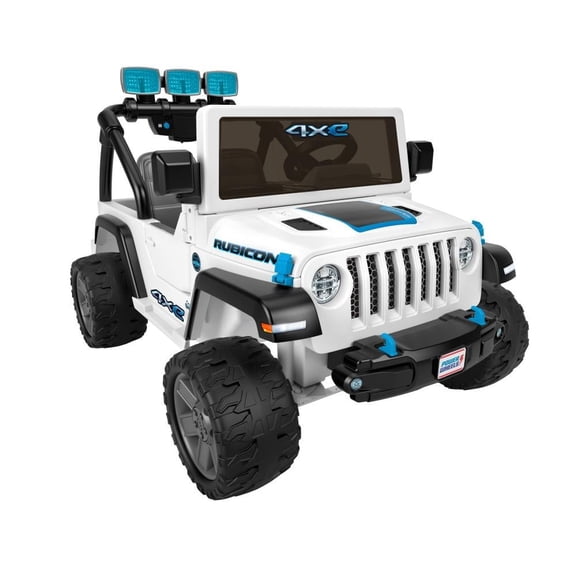 Vehículo Montable para preadolescentes Fisher-Price Power Wheels Jeep Wrangler 4XE 12V