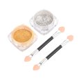 thumbnail image 4 of Suodoka DIY Nail Art Mirror Glitter Powder Silver Gold Pigment Manicure Decoration Tips (7 cm / 2.75 inches), 4 of 9