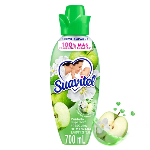 Suavizante de Telas Suavitel Cuidado Superior Frescura de Manzana 700 ml