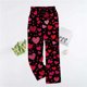 thumbnail image 1 of Puyaiuu Women's Pajama Pants With Pockets Flannel Pajama All kinds of Print Comfy Lounge Pant Fuzzy Sleep Bottoms with Pockets Gift, 1 of 5