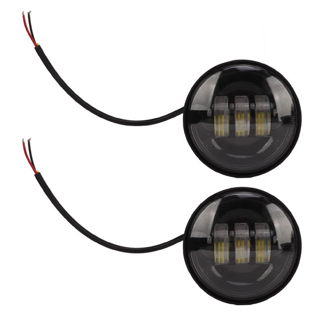 Luces Antiniebla, Duraderas 2 Piezas De Luz Blanca IP67 Impermeable De Alto Brillo Luz De Paso Antiniebla De 10 A 32 V Para Motocicleta