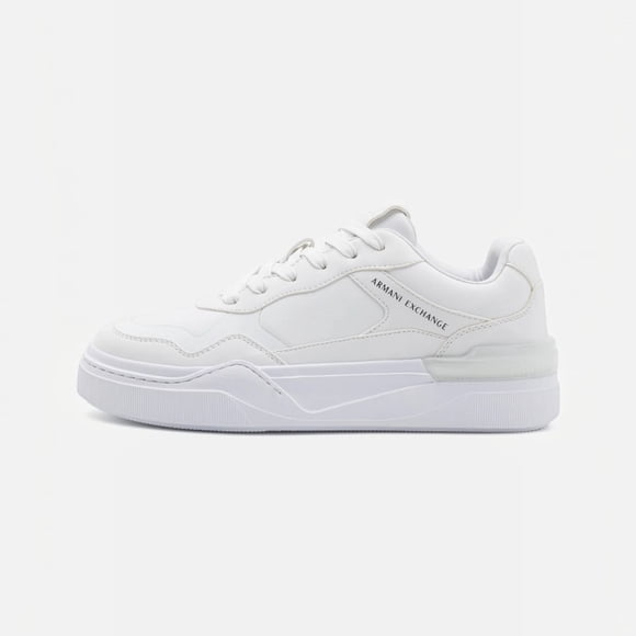Tenis Armani Exchange Casuales para Hombre Blancos Sneakers Combinables Comodos