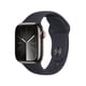 thumbnail image 1 of Smartwatch Apple Series&nbsp;9 (GPS&nbsp;+&nbsp;Cellular) Caja de acero inoxidable Gris 41MM correa deportiva Negro talla M/L, 1 of 4