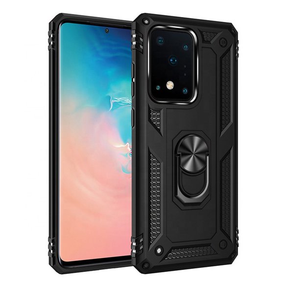 Funda de teléfono para Samsung S20 Ultra de Uso Rudo Shockproof + Cristal 9D
