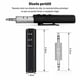 thumbnail image 5 of Receptor Bluetooth 4.1 Auxiliar 3.5 Con Manos Libres Recargable, 5 of 12