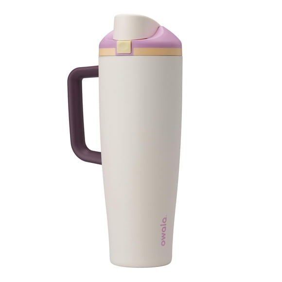 Botella de agua Owala FreeSip 1,2 L de acero inoxidable aislado