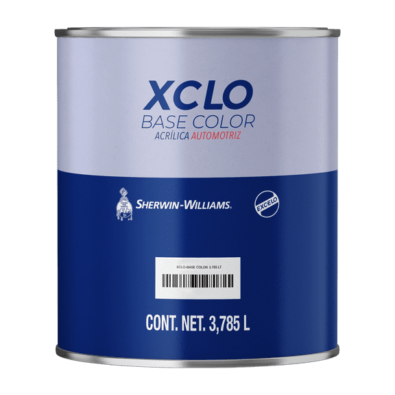 Base Acrílica Sherwin Williams XCLO Base Color Marrón Rojo 3.78 Lt