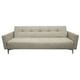 thumbnail image 2 of Sofa Cama Reclinable EL BAZAR STORE Paris Lino Beige Brazos Separados Futon 3 Posiciones, 2 of 7