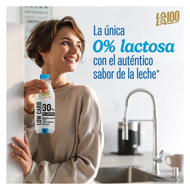 Imagen 4 de Leche Lala 100 Low Carb sin Lactosa 1 L