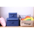 thumbnail image 4 of Billuyoard Caja de almacenamiento plegable de Color sólido contenedores de tienda de gran capacidad cajas para el hogar ropa de dormitorio Almacenamiento y organización del hogar Verde, 4 of 6