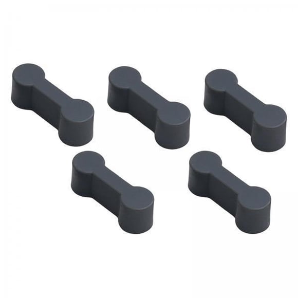 2x5 Piezas De Conectores De Rieles Para Perros, Accesorios Para Vías De Tren De Madera, Adaptador De Rieles De Ferrocarril, Color Gris