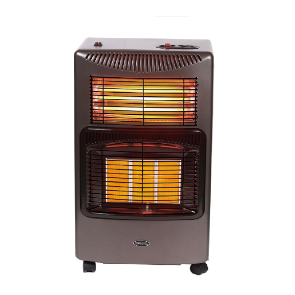 Calefactor Hibrido Bornoto EB97600 Gas y Eléctrico 1200w