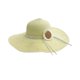 thumbnail image 1 of Sombrero de Playa de Ala Ancha para Mujer Margarita 42 cm amarillo Unitalla, 1 of 6