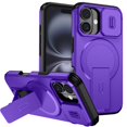 thumbnail image 1 of Funda GANGXUN para iPhone 16 – Magnética Antigolpes con Soporte y Protección Doble, 1 of 6