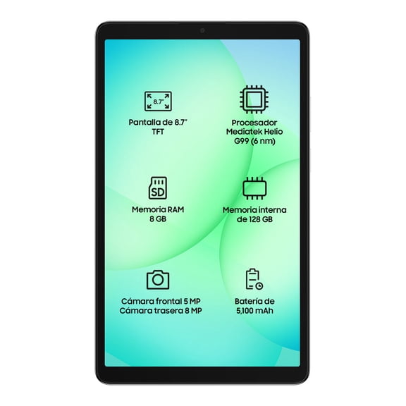Tablet Samsung Galaxy A11 8GB 128GB Plata