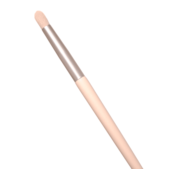 Brocha Para Polvos Traslucidos Color Rosa Para Delineado de Cejas