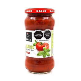 Salsa de tomate Gallo basílico 350 g