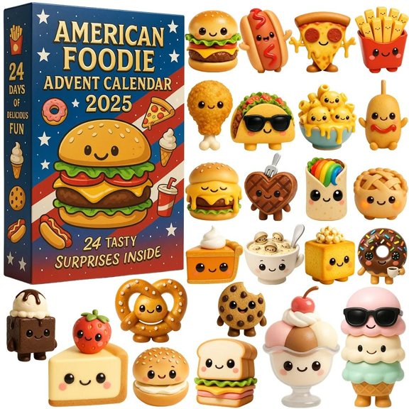 Calendario de Adviento para Amantes de La Comida