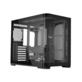 thumbnail image 1 of Caja de PC tipo Mid‑Tower SAMA V60E negra, USB‑C, vidrio templado curvo, 1 of 5