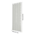 thumbnail image 3 of Cortina de ventana de encaje de poliéster, visillo calado que filtra la luz | Cortina decorativa transparente para sala de estar, balcón y dormitorio, 3 of 6