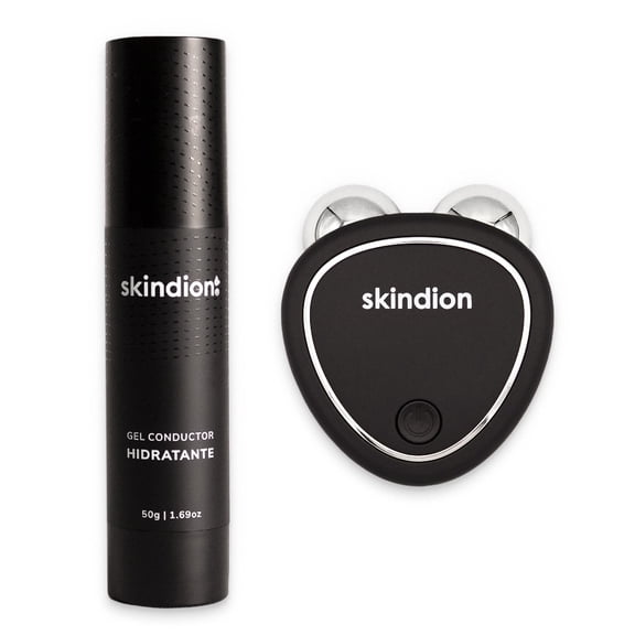 Skindion Dispositivo de Rejuvenecimiento Facial con Microcorriente | Reductor de Arrugas y Tonificación Facial Skindion  SK-DM-102