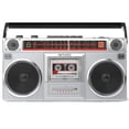 thumbnail image 1 of Riptunes Boombox Radio Cassette Player Grabador, Radio AM/FM -SW1/SW2, Transmisión Inalámbrica, Ranuras USB/Micro SD, Entrada Auxiliar, Conector para Auriculares, Convertir Casetes a USB/SD, Estilo Re, 1 of 5
