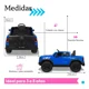 thumbnail image 3 of Carro Montable Eléctrico Niño Camioneta Pickup Con Control Azul, 3 of 7