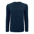 thumbnail image 1 of Playera George Talla CH Cuello Redondo Manga Larga Lisa Azul Teal, 1 of 4
