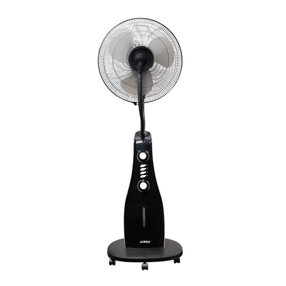 Ventilador Airon MF-40 Ventilador de Pedestal con Función de Rocío Negro