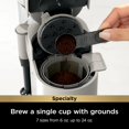 thumbnail image 2 of Cafetera de una sola porción Ninja Pod & Grounds, compatible con cápsulas K-Cup, prepara molidos, diseño compacto, espumador de leche incorporado, 56 oz. Depósito, 6 oz. Taza a 24 oz. Tamaños de taza,, 2 of 5