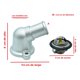 thumbnail image 5 of Toma De Agua C/termostato Incluido P/ Matiz 1.0l 06-16, 5 of 5