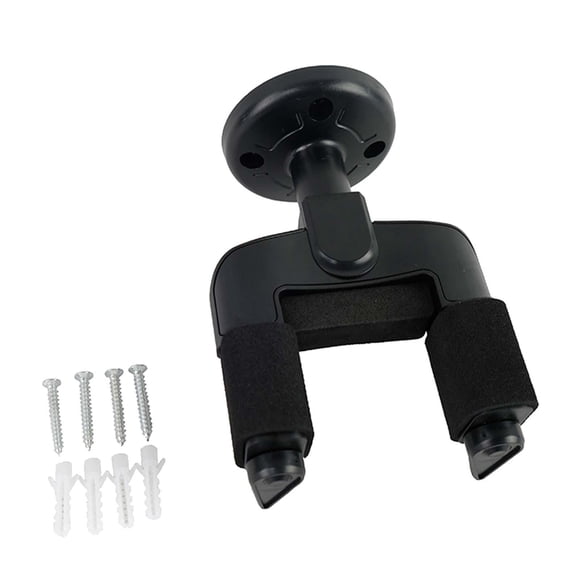 Colgador de guitarra, soporte para instrumentos, bloqueo automático con Base, gancho antideslizante para guitarra, soporte para bajo, Banjo, violín,