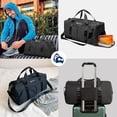 thumbnail image 5 of Bolso de mano para gimnasio Bluelander poliéster negro AIDPAN-2073, 5 of 5