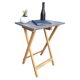 thumbnail image 4 of Mesa Plegable Rectangular Hogare Gris/Aile, 4 of 4