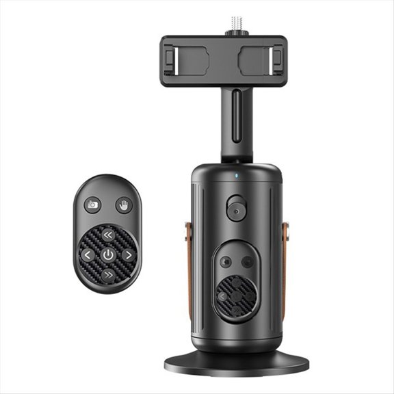 Q04 Gimbal Seguidor Completamente Automático con Control Remoto Soporte para Teléfono Móvil Estabilizador AI Smart Face Gimbal para Teléfono Móvil