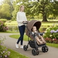 thumbnail image 4 of Carriola Travel System D´Bebé  Aventura Khaki, 4 of 9