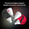 thumbnail image 2 of Bombilla LED inteligente Aqara T2 E26 Thread/Zigbee 1100lm, 2 of 6
