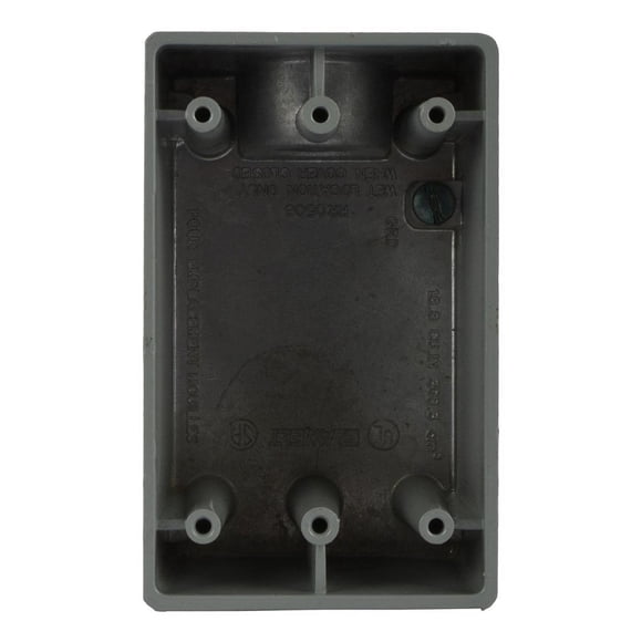 Caja Rectangular Rawelt 3/4" Para Tubo Conduit